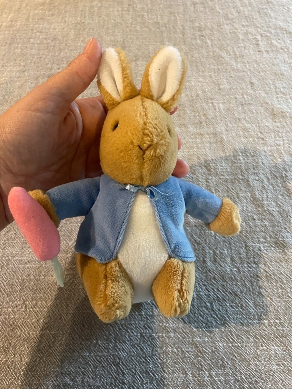 Vintage Eden Peter Rabbit Plush 7" Stuffed Collectible Novelty Bunny!